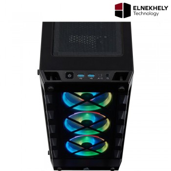 Corsair iCUE 465X RGB Black Mid-Tower Smart Case