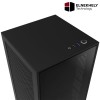 NZXT H1 Matte Black Tempered Glass Mini ITX Case With 650w PSU and 120mm Liquid Cooler