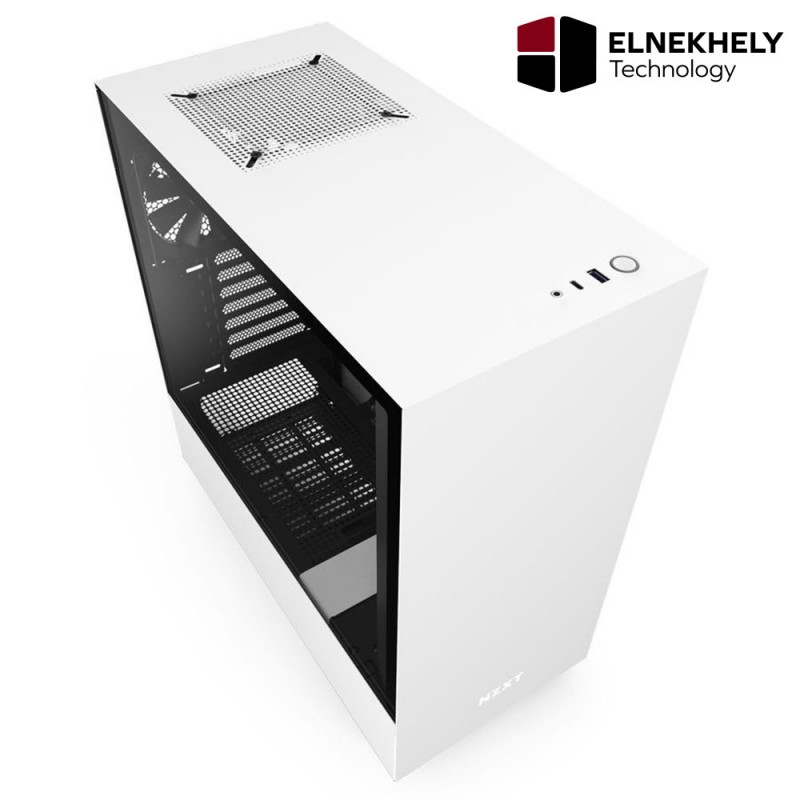 NZXT H510 Matte White Mid Tower Case