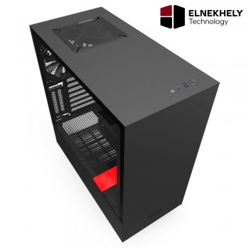 NZXT H510i Matte Black Red ARGB Mid Tower Case