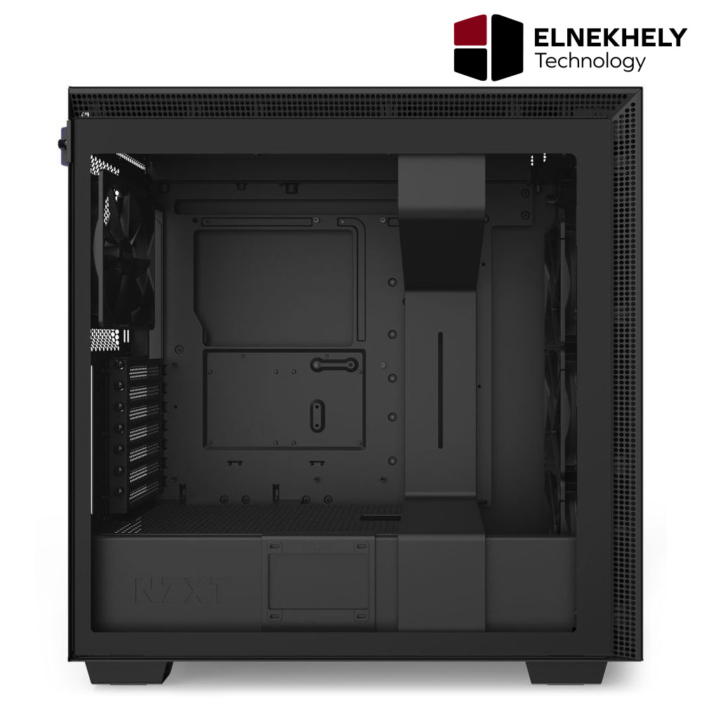 NZXT H710 Matte Black Black Mid Tower Case - CA-H710B-B1