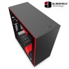 NZXT H710i Addressable RGB Matte Black Red Mid Tower Case