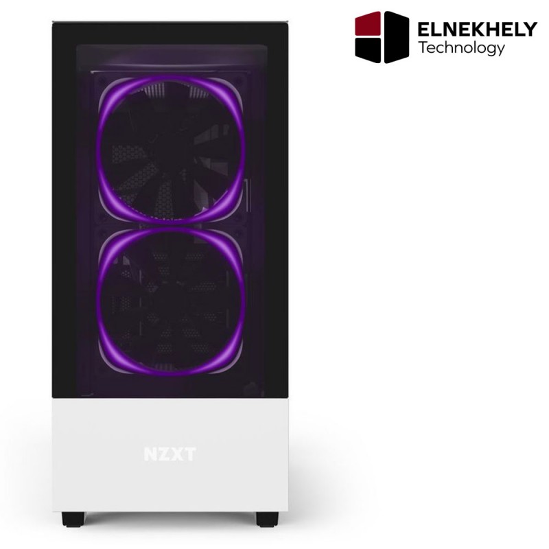 NZXT H510 Elite Matte White Mid Tower Case