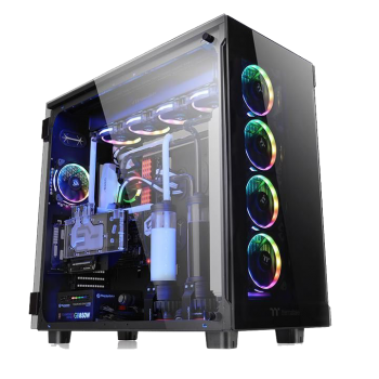 Thermaltake View 91 Tempered Glass RGB Edition Super Tower Case