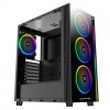 XIGMATEK Sirocon III  4 RGBFans  Gaming Case+600W 80 PLUS