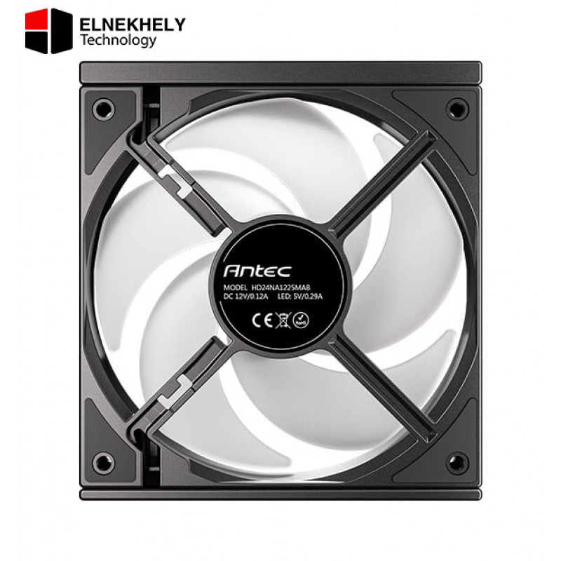 Antec Connect C120R Reverse ARGB 3 Fan Pack Black