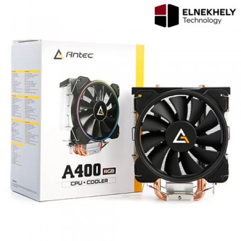 Antec CPU Cooler A400 RGB 4-Pin Connector PWM Silent Fan