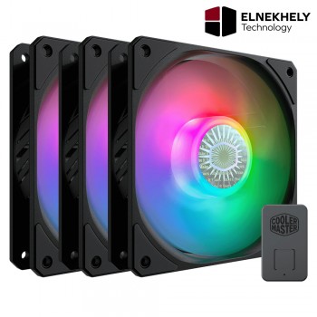 Cooler Master SickleFlow 120 Kit Of 3 Addressable RGB 1800 RPM Case Fans