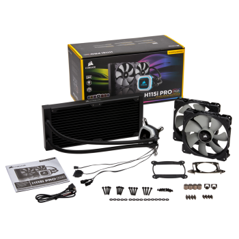 Corsair Hydro H115i PRO RGB 280mm Liquid CPU Cooler 