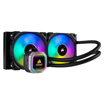 Corsair Hydro H100i RGB PLATINUM 240mm Liquid CPU Cooler