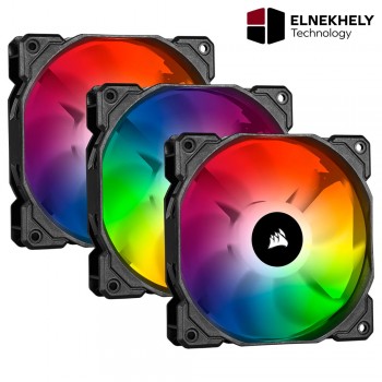 Corsair iCUE SP120 RGB PRO Kit of 3 Addressable RGB 1400 RPM Case Fans