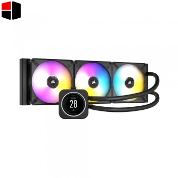  CORSAIR LIQUID COOLER iCUE H150i ELITE LCD Display 360mm RGB