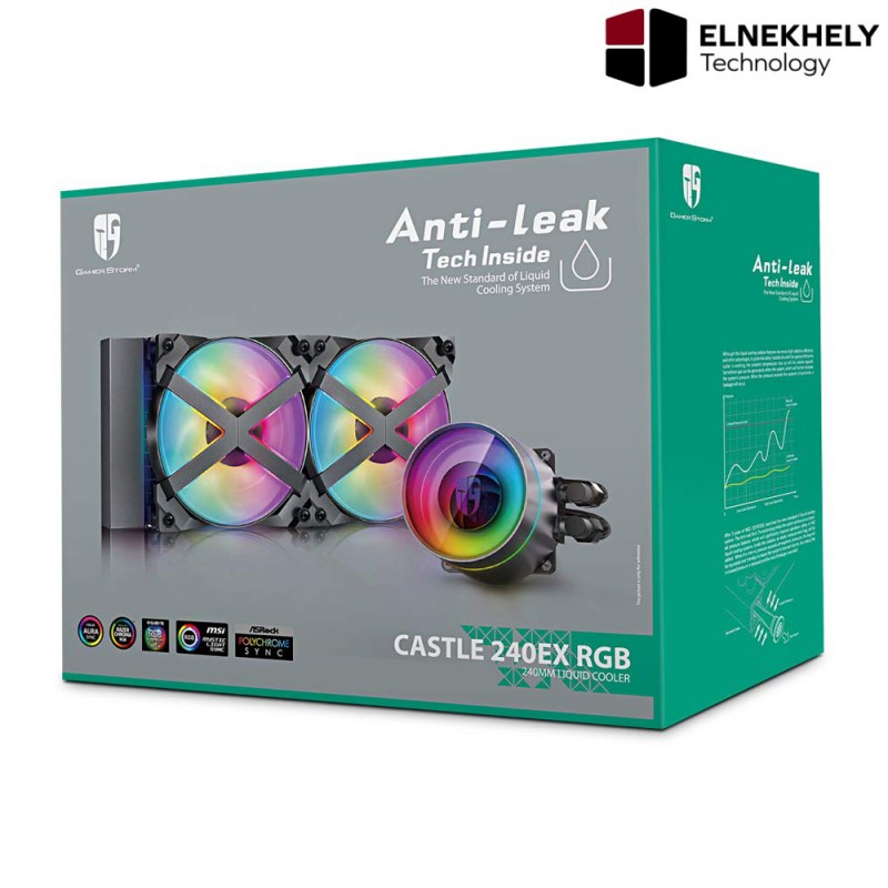 Deepcool GamerStorm Castle 240EX RGB CPU Liquid Cooler