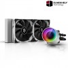 DEEPCOOL Castle 240EX Addressable RGB AIO CPU Liquid Cooler-WHITE