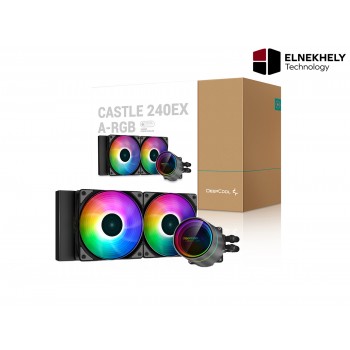 Deepcool Castle 240EX a-RGB AIO Liquid CPU Cooler