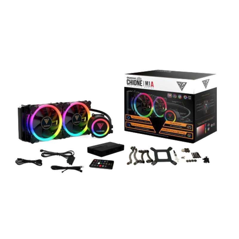 Gamdias Chione M1A 240R ARGB 240mm Liquid CPU Cooler