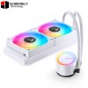 Jonsbo TG-240 ARGB AIO CPU Water Cooling - White