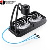 Jonsbo TG-240 ARGB 240mm AIO CPU Liquid Cooler - Black