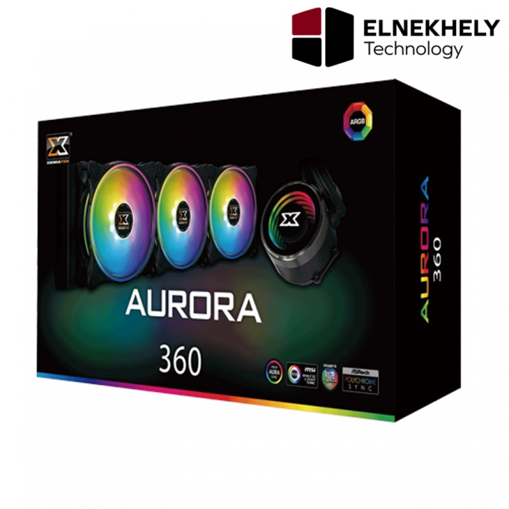 XIGMATEK AURORA 360 ARGB LIQUID COOLING - EN42814