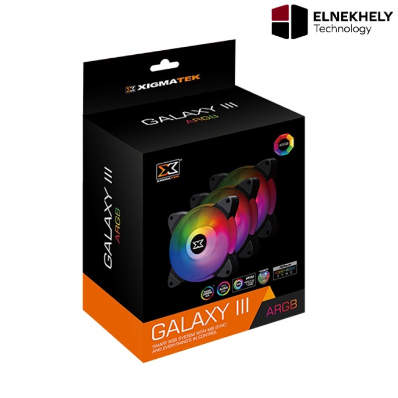 XIGMATEK Galaxy III Essential ARGB Fan