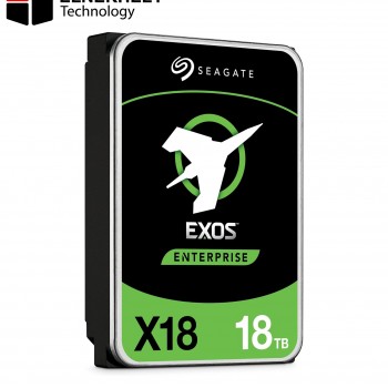 Seagate 18TB Exos X18 7200 RPM SATA 6Gb/s 256MB Cache 3.5-Inch Enterprise Hard Drive HDD