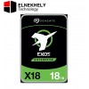 Seagate 18TB Exos X18 7200 RPM SATA 6Gb/s 256MB Cache 3.5-Inch Enterprise Hard Drive HDD