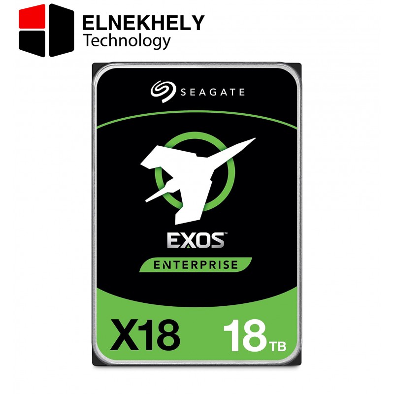 Seagate 18TB Exos X18 7200 RPM SATA 6Gb/s 256MB Cache 3.5-Inch Enterprise Hard Drive HDD