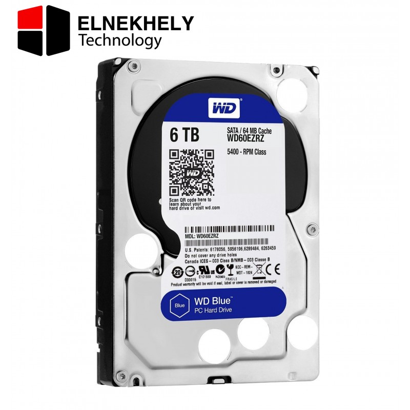 Western Digital WD60EZRZ Blue 6TB SATA 6.0Gb/s HDD