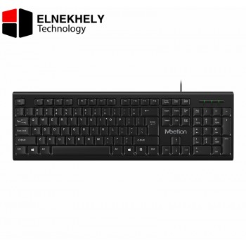 MeeTion MT-K100 USB Standard Wired Keyboard