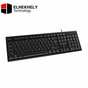 MeeTion MT-K100 USB Standard Wired Keyboard