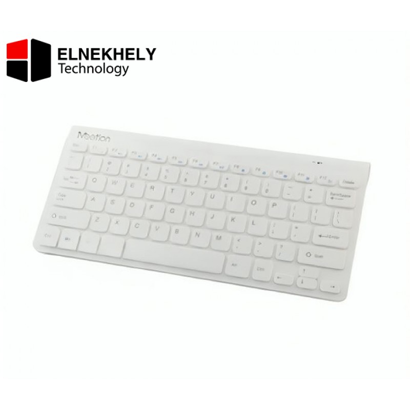 Meetion K400 Mini White Wired Keyboard