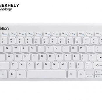 Meetion K400 Mini White Wired Keyboard