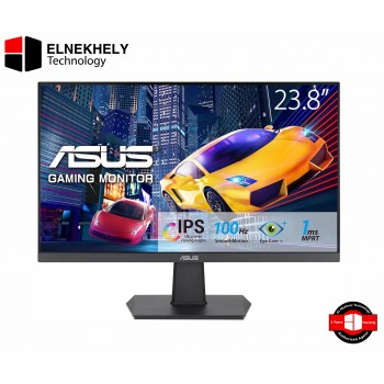 ASUS VA24EHF Eye Care Gaming Monitor – 24-inch 23.8-inch viewable IPS, Full HD, Frameless, 100Hz, Adaptive-Sync, 1ms MPRT, HDMI, Low Blue Light, Flicker Free, Wall Mountable