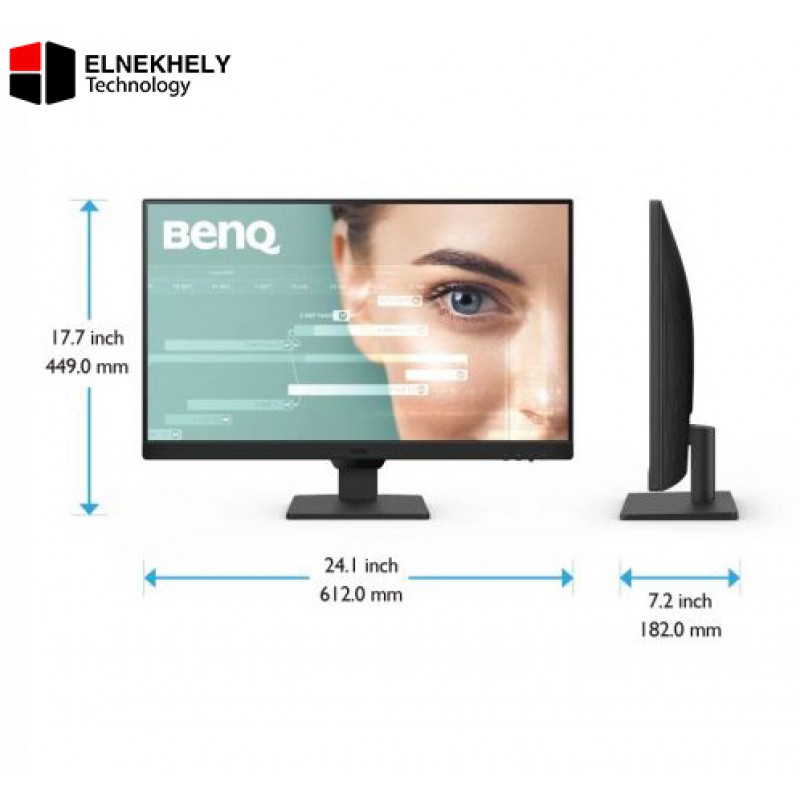 BenQ GW2790 27" Monitor 100Hz FHD 1920x1080p | IPS | Eye-Care | VESA Mount | Thin Bezel | Low Blue Light | Adaptive Brightness | DisplayPort | HDMI x2