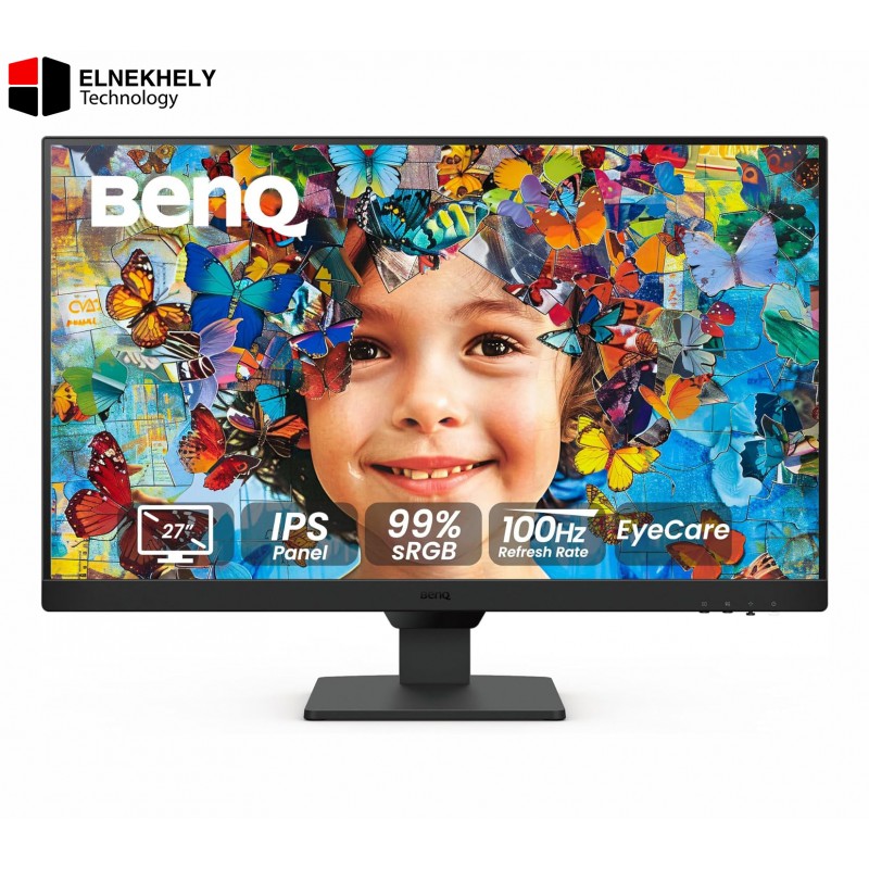 BenQ GW2790 27" Monitor 100Hz FHD 1920x1080p | IPS | Eye-Care | VESA Mount | Thin Bezel | Low Blue Light | Adaptive Brightness | DisplayPort | HDMI x2