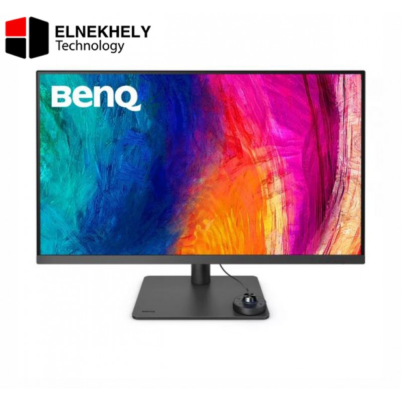 BenQ Designer Monitor PD3205U 32"IPS LED Panel 60HZ UHD 4K 100% sRGB HDR10, KVM, USB C Charger, 1 HDMI, 1DP, 3 USB 3.2