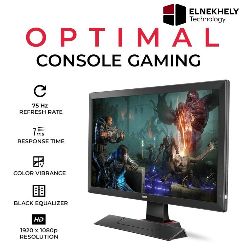 BenQ ZOWIE RL2455S 24 inch e-Sports Monitor + MSI CLUTCH GM10 GAMING MOUSE