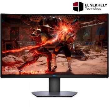 Dell 32 Inch S3220DGF QHD 2K HDR 10-Bit 165Hz 1ms FreeSync and G-SYNC Compatible Curved Gaming Monitor