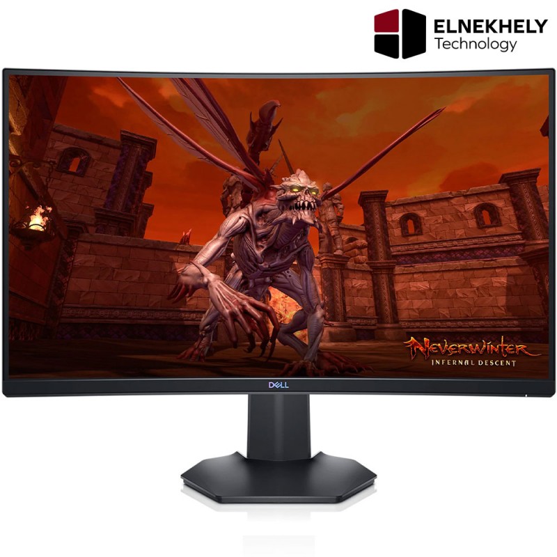 Dell 27 Inch S2721HGF 144Hz 1ms MPRT FreeSync and G-SYNC Compatible Curved Gaming Monitor