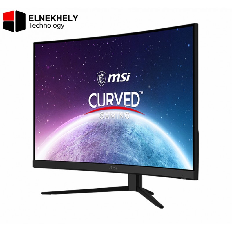 MSI G32C4X, 32" Gaming Monitor, 1920 x 1080 (FHD) Curved Gaming Monitor, 1 ms, 250Hz, FreeSync, 1500R, HDMI, DisplayPort, Tilt Adjustable, Black