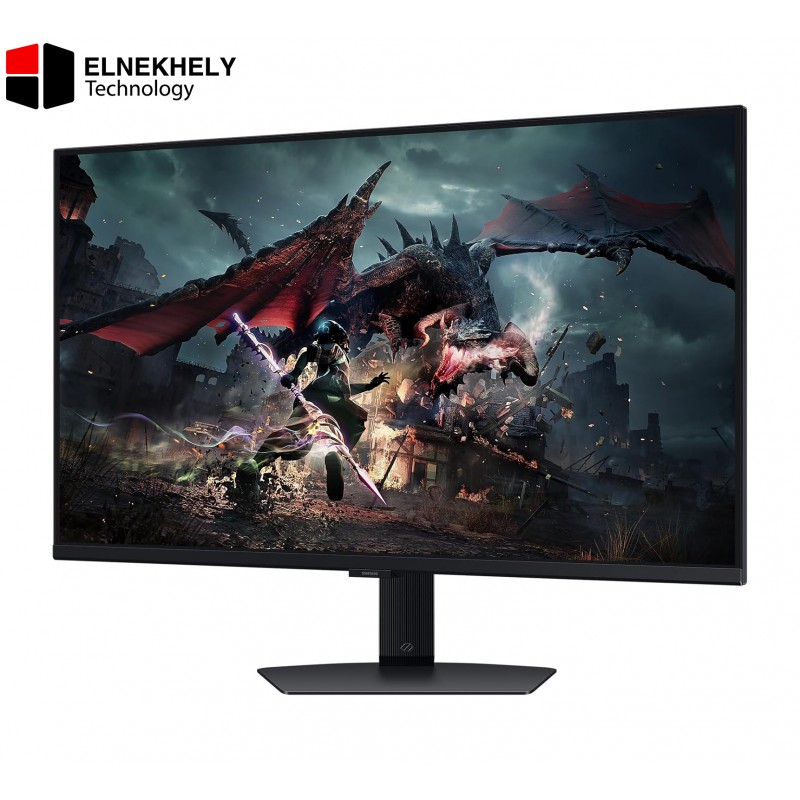 SAMSUNG 27-Inch Odyssey G50D Series QHD Fast IPS Gaming Monitor 1ms VESA DisplayHDR 400 180Hz AMD FreeSync G-Sync Compatible Adjustable Stand Eye Saver Mode 99 sRGB