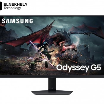 SAMSUNG 27-Inch Odyssey G50D Series QHD Fast IPS Gaming Monitor 1ms VESA DisplayHDR 400 180Hz AMD FreeSync G-Sync Compatible Adjustable Stand Eye Saver Mode 99 sRGB