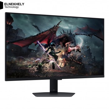 SAMSUNG 32-Inch Odyssey G50D Series QHD Fast IPS Gaming Monitor 1ms VESA DisplayHDR 400 180Hz AMD FreeSync G-Sync Compatible Adjustable Stand Eye Saver Mode 99 sRGB