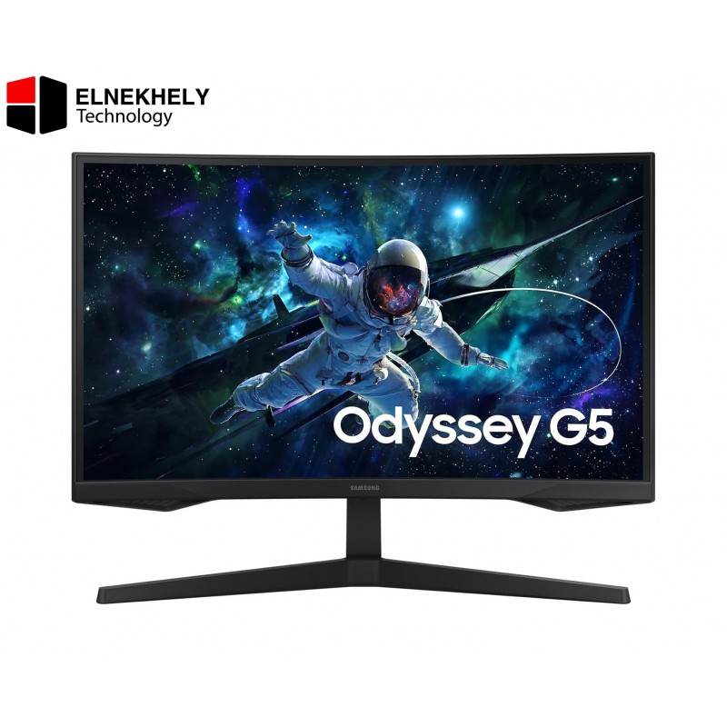 Samsung Odyssey G5 G55C 32 Inch QHD VA Curved Gaming Monitor 165Hz 1MS Black- LS32CG552EMXEG