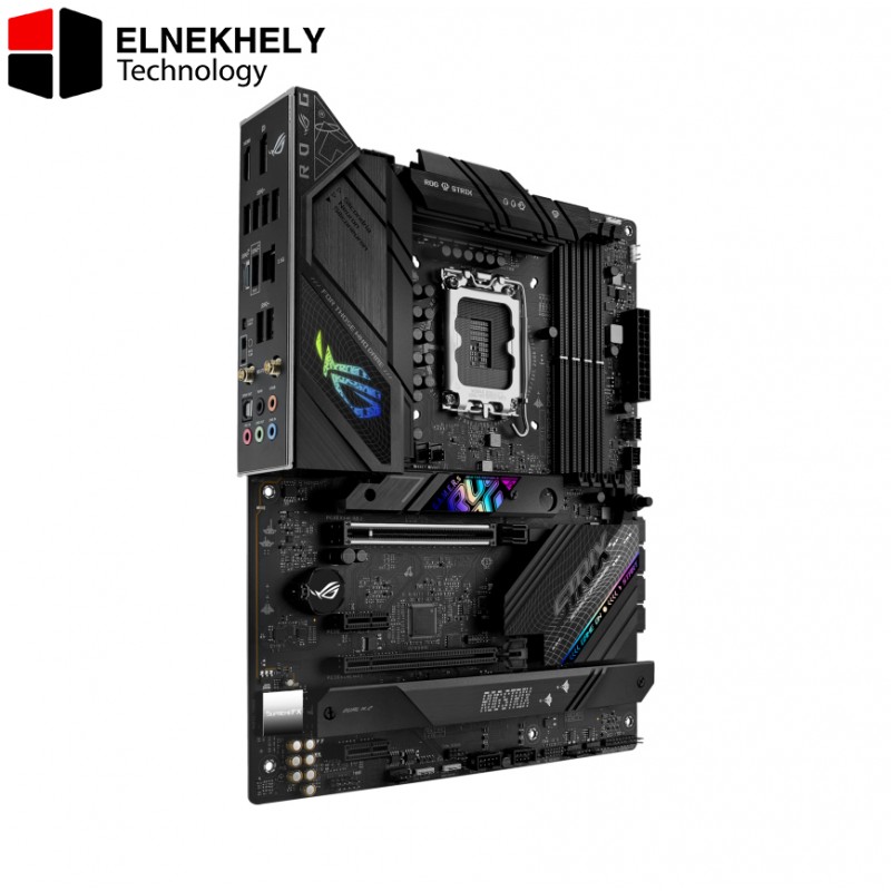 ASUS ROG Strix B760-F Gaming WiFi Intel B760 (13th and 12th Gen) LGA 1700 ATX Motherboard,16 + 1 Power Stages,DDR5 up to 7800 MT/s,PCIe 5.0,3xM.2 Slots,WiFi 6E,USB 3.2 Gen 2x2 Type-C,Aura Sync RGB