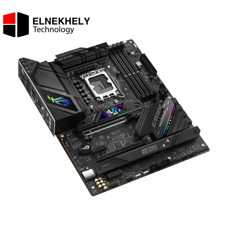 ASUS ROG Strix B760-F Gaming WiFi Intel B760 (13th and 12th Gen) LGA 1700 ATX Motherboard,16 + 1 Power Stages,DDR5 up to 7800 MT/s,PCIe 5.0,3xM.2 Slots,WiFi 6E,USB 3.2 Gen 2x2 Type-C,Aura Sync RGB