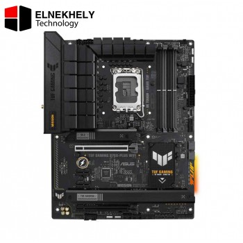 ASUS TUF GAMING B760-PLUS WIFI 13th and 12th Gen LGA 1700 ATX motherboard with PCIe 5.0, 3xPCIe 4.0 M.2 slots,DDR5,2.5Gb LAN,USB 3.2 Gen 2x2 Type-C, front USB 3.2 Gen 2 Type-C, Thunderbolt 4, AEMP II