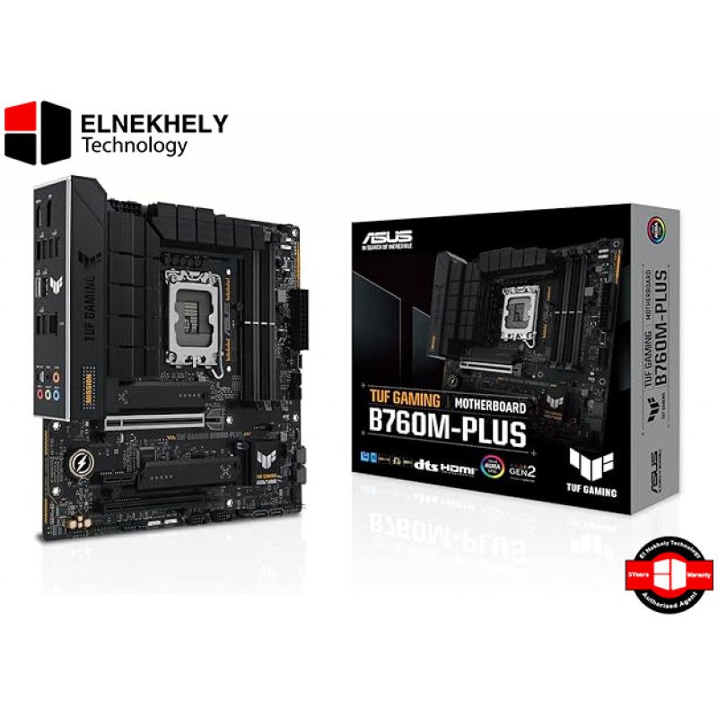 ASUS TUF GAMING B760M-PLUS D4 Motherboard