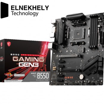 MSI B550 Gaming GEN3 Gaming Motherboard (AMD Ryzen 5000 Series, AM4, DDR4)