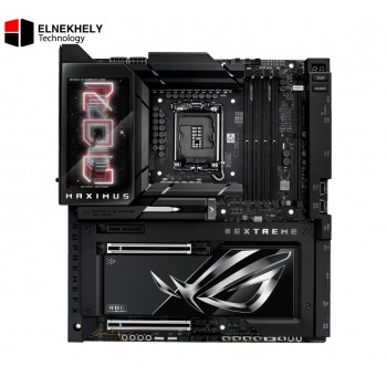 ASUS ROG MAXIMUS Z890 EXTREME — Intel Z890 LGA 1851 E-ATX motherboard, Advanced AI PC-ready, 24+2+1+2 stages, DDR5, WiFi7, 2.5G/10G LAN, PCIe 5.0 M.2, Thunderbolt 5, USB Type-C, AI OC, 5 Inch LCD Screen